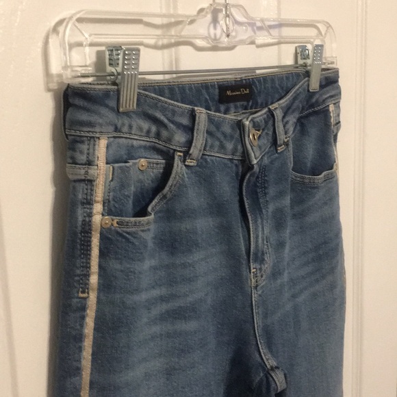 4 for $20 TURKISH MOSSIMO DUTTI RIBBON JEANS - Picture 2 of 5